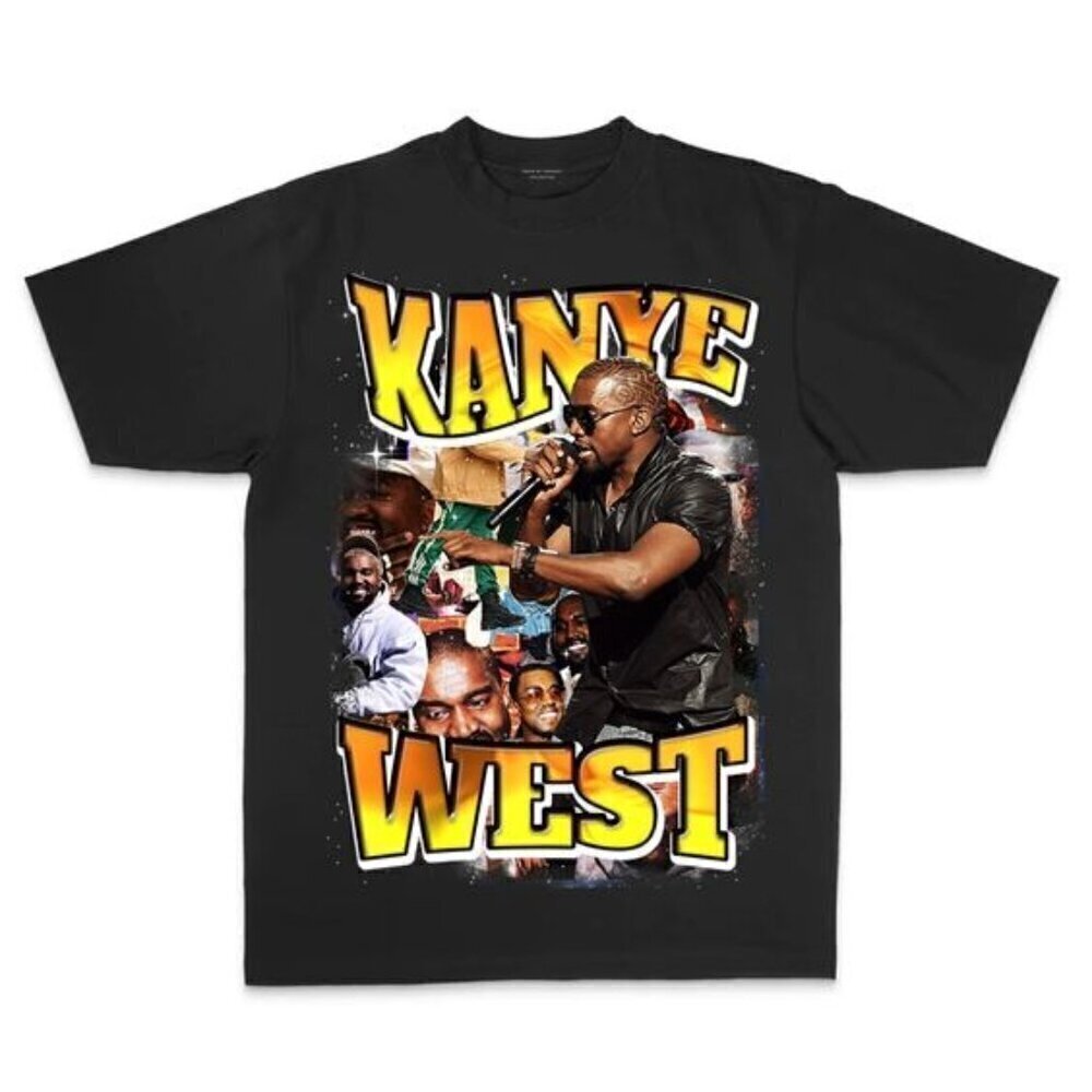 Kanye West Classic Rapper Short Sleeve Fan T-Shirt